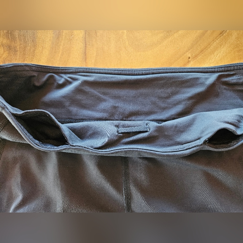 Lululemon Pace Rival Crop Black Leggings Full-On Luxtreme Size 8 - Picture 8 of 9